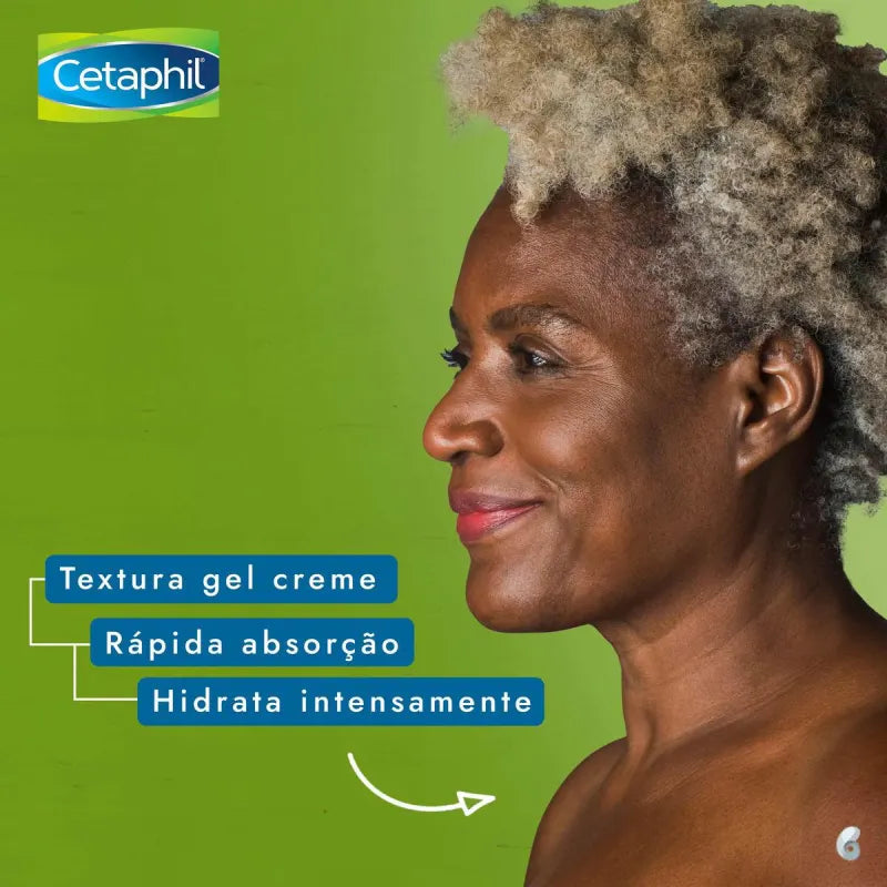 Cetaphil com Aloe Vera Rápida Absorção – Gel Creme Hidratante Corporal 226g