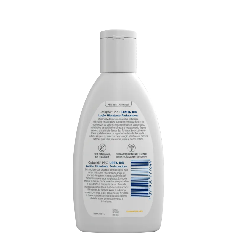Cetaphil Pro Ureia 10% – Loção Hidratante 120ml