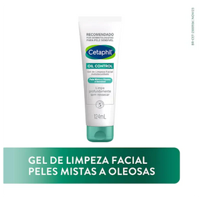 Cetaphil Oil Control – Gel de Limpeza Facial 124ml