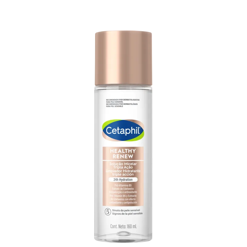 Cetaphil Healthy Renew Tripla Ação – Solução Micelar Hidratante 160ml
