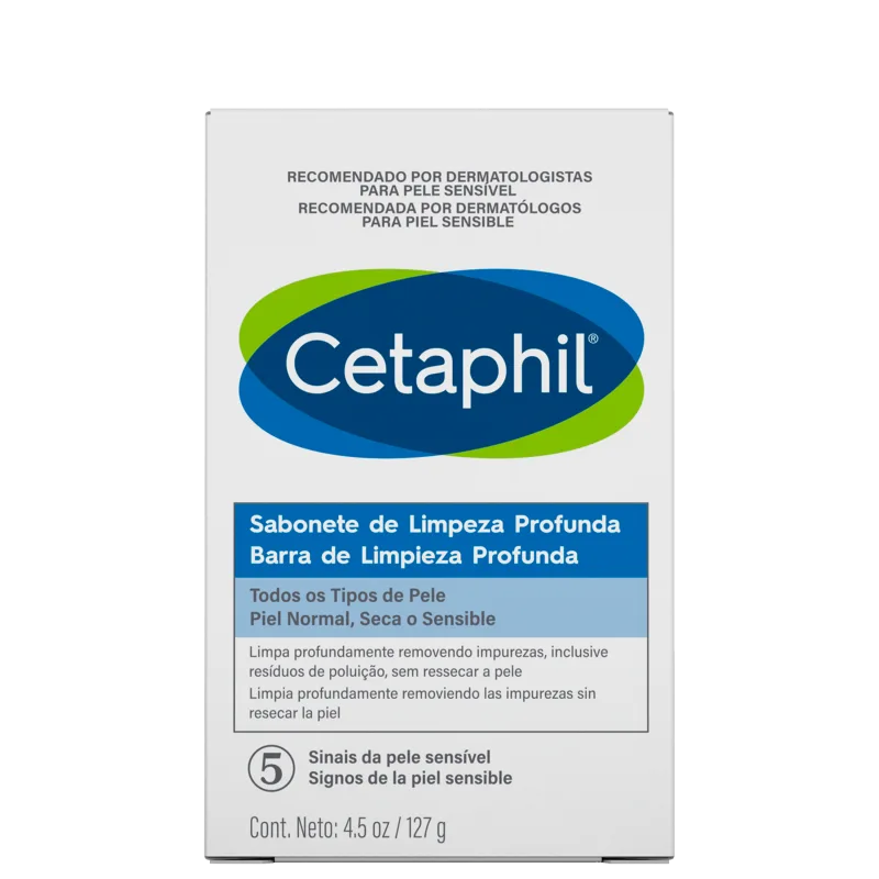 Cetaphil Limpeza Profunda – Sabonete em Barra 127g
