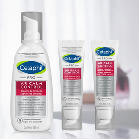 Cetaphil Pro AR Calm Control – Espuma de Limpeza Facial 236ml