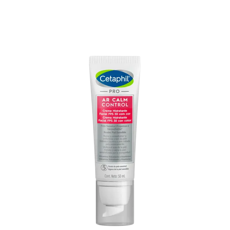 Cetaphil Pro AR Calm Control FPS 30 – Creme Hidratante Facial com Cor 50ml