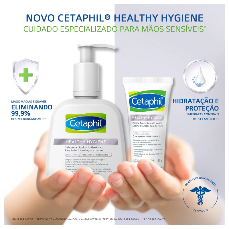 Cetaphil Healthy Hygiene – Creme Hidratante para as Mãos 50ml