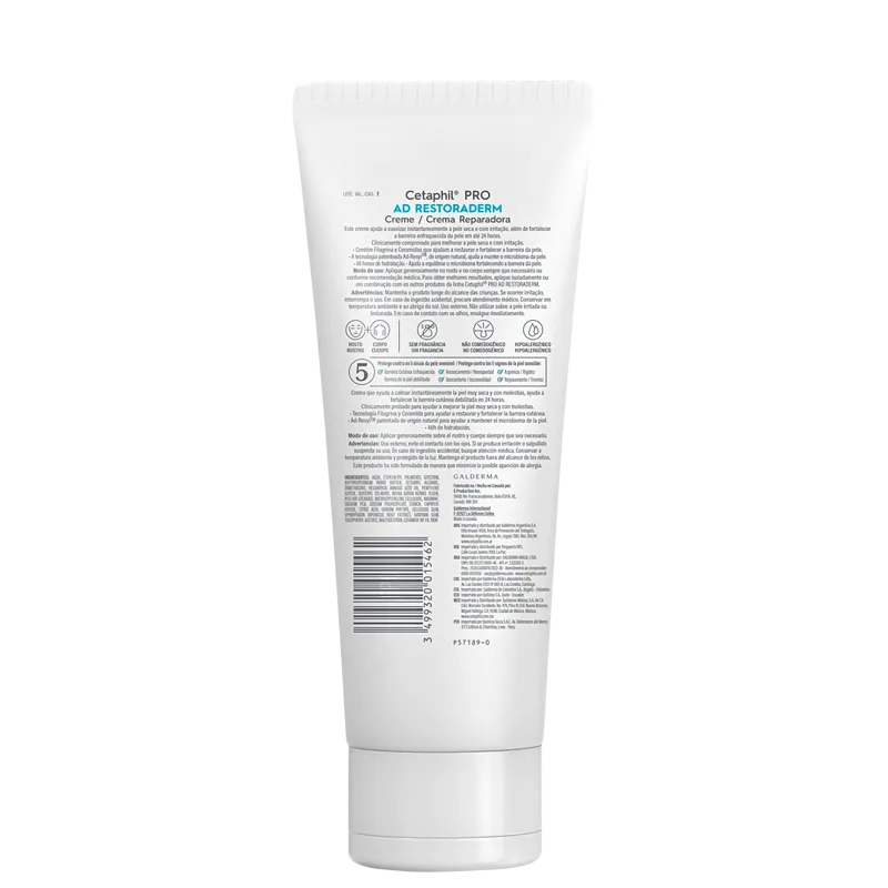Cetaphil Pro AD Restoraderm – Creme Hidratante 227g