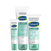 Kit Cetaphil Oil Control Pele Oleosa e Acneica (3 Produtos)