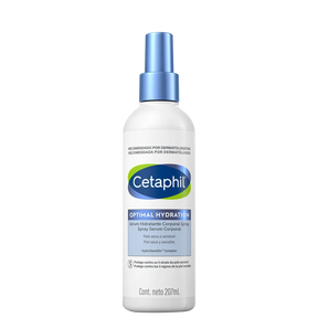 Cetaphil Optimal Hydration com Ácido Hialurônico – Sérum Hidratante Corporal Spray 207ml