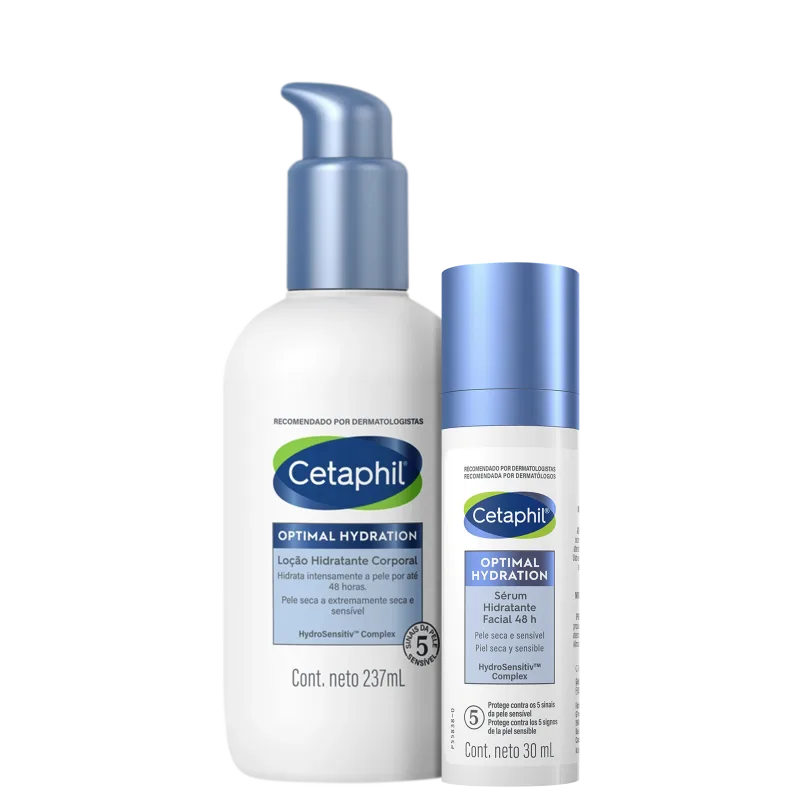 Kit Cetaphil Optimal Hydration Duo (2 Produtos)