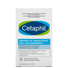 Cetaphil Limpeza Suave – Sabonete em Barra 127g